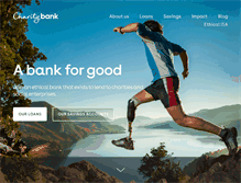 Tablet Screenshot of charitybank.org